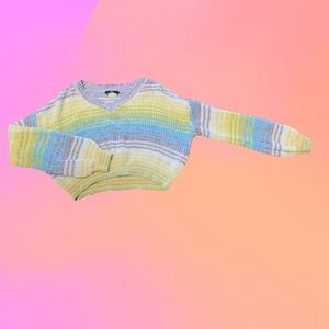 MM by My Michelle , Multicolored women’s crop sweater